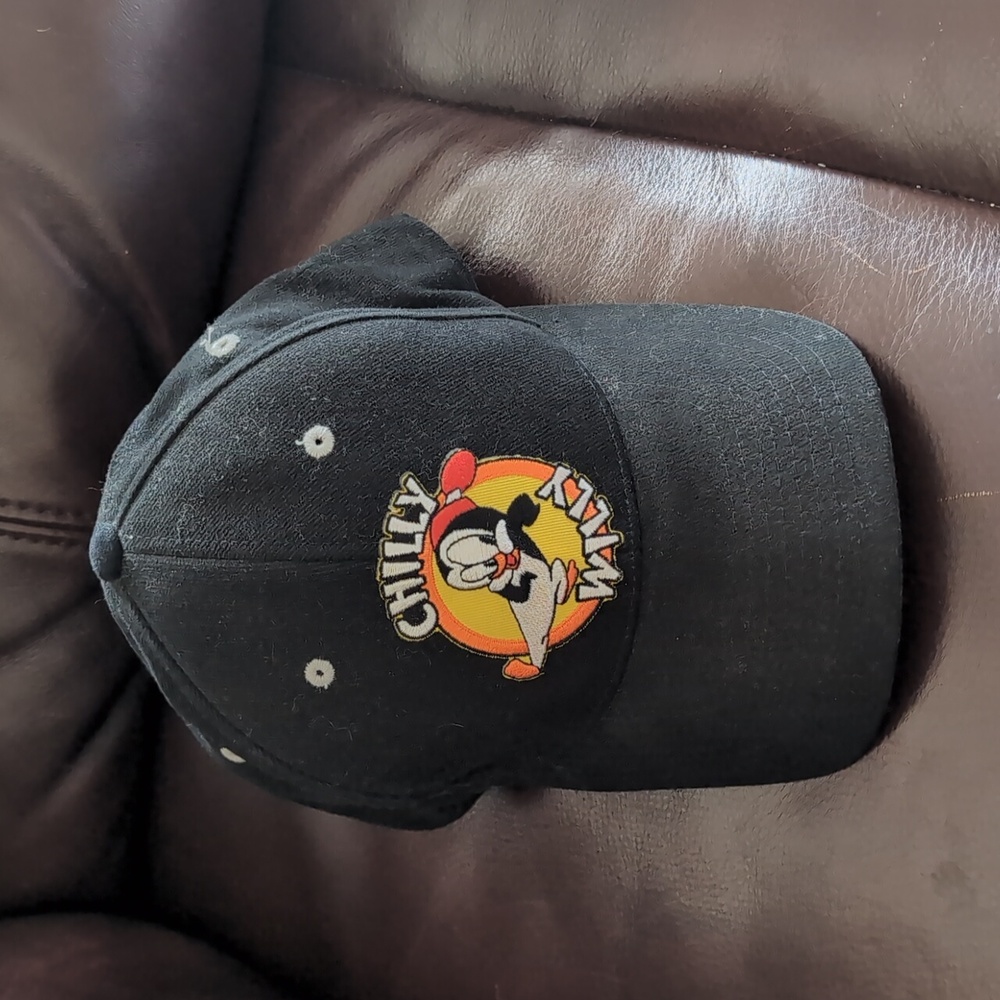Retro Chilly Willy baseball hat. One size fits all flex seam barely ever worn.
